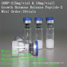 Ghrp-2 Pralmorelin 5mg 10mg lyophilisiertes Peptid-hohes Reinheitsgrad Ghrp-2 Azetat-Hormon-Freigabe-Peptid